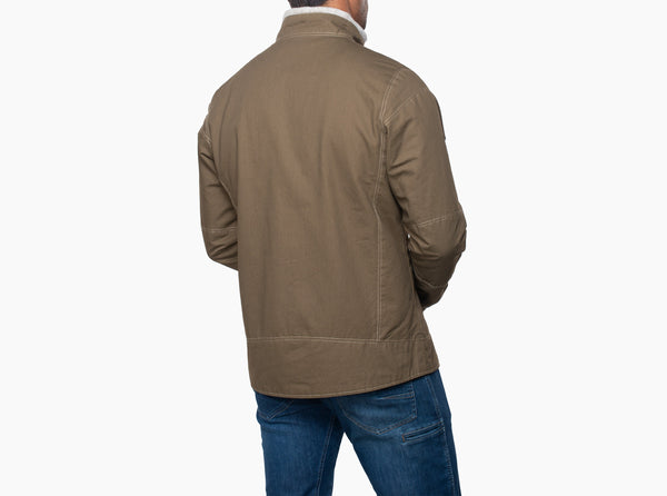 Burr Lined Jacket - KHAKI