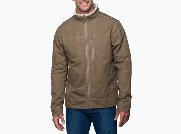 Burr Lined Jacket - KHAKI